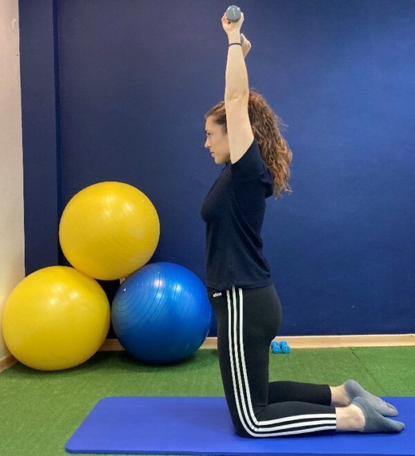 Brazos 3 ejercicios de pilates para embarazadas